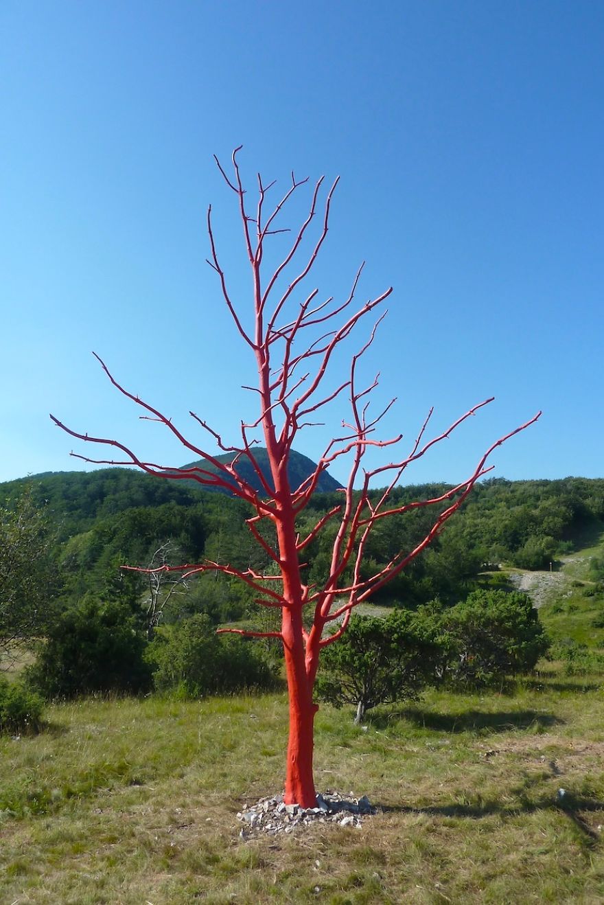 New Land Art Trail On Mt. Učka In Croatia New Land Art Trail On Mt. Učka In Croatia