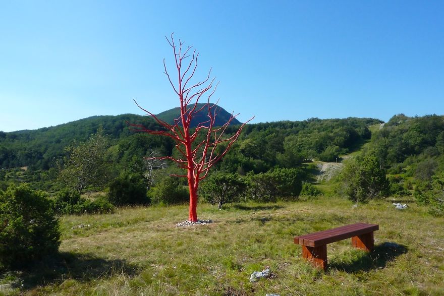 New Land Art Trail On Mt. Učka In Croatia New Land Art Trail On Mt. Učka In Croatia