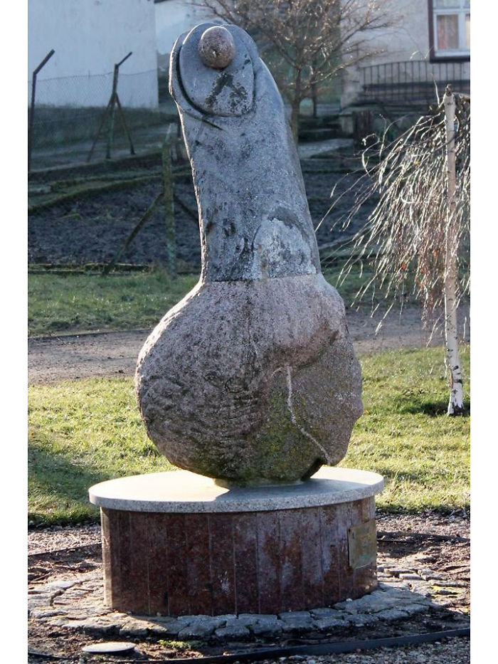 Mrągowo In Poland. This Should Be A Sculpture Of A Kettle.