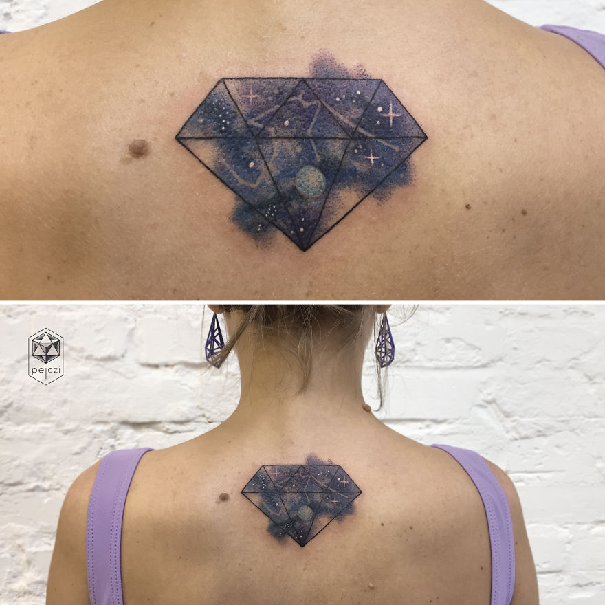 I Put Galaxies Into People's Skin