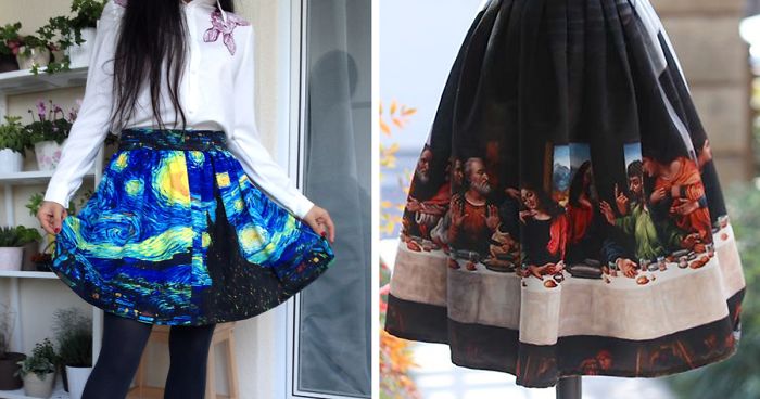 Fine Art Turned Into Clothes Lets You Wear Your Favorite Paintings