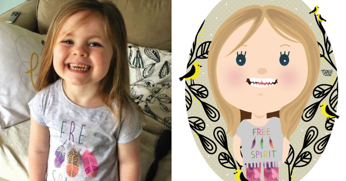 I Take Children’s Photos From The Internet And Turn Them Into Playful Illustrations (Part 3)