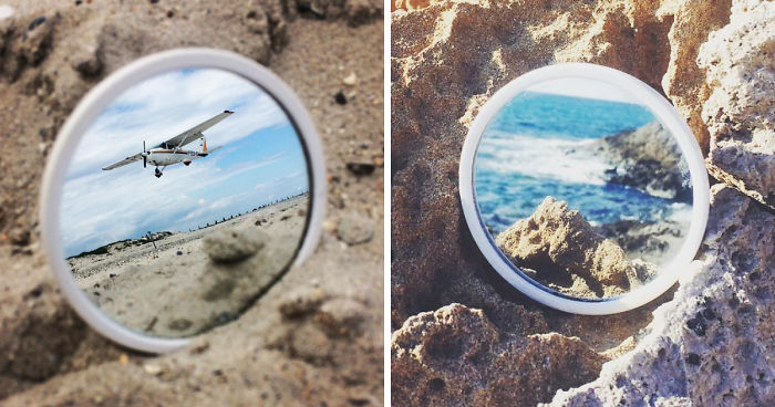 I Create Illusions With Reflections