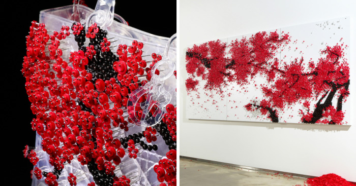 The Beauty Of Invisibility: I Use 1000s Of Pins To Create Art