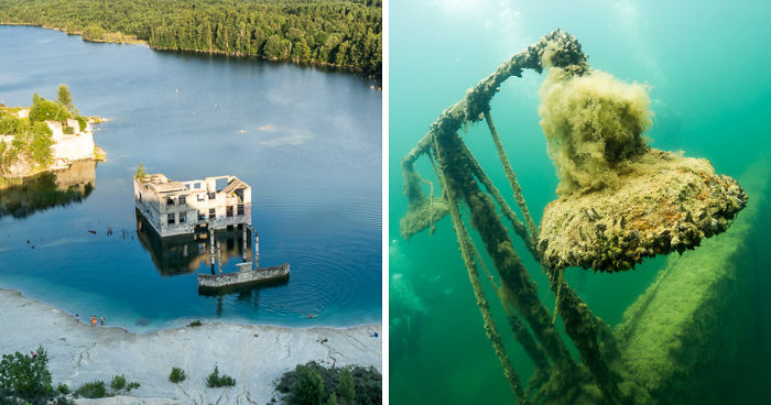 How We Went Diving In Underwater Prison In Rummu, Estonia
