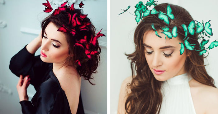 I’ve Created A Butterfly Hair Crown