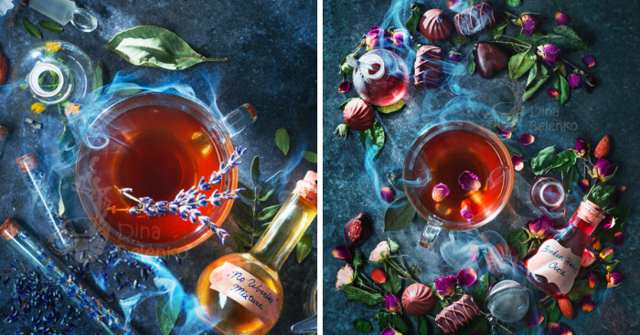 Enchanted Tea: I Photograph Magical Potions As An Art Therapy