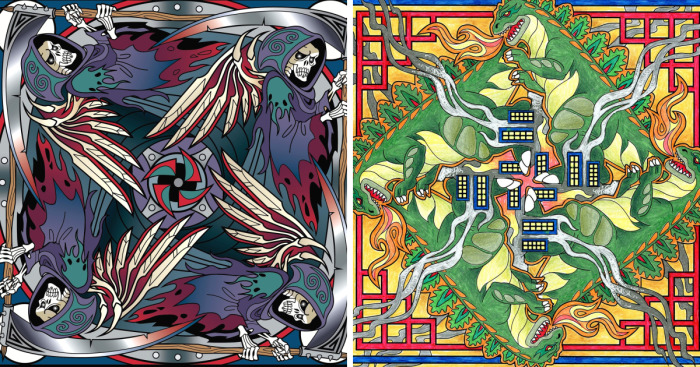 I Create Wicked Coloring Material By Combining Mandalas And Monsters