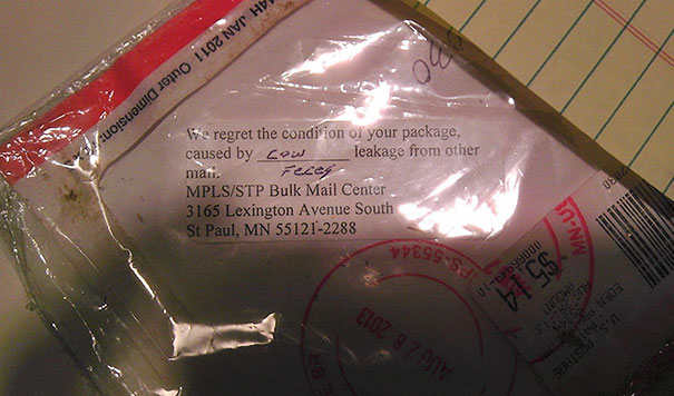 Got My Mail Today. Well, Shit