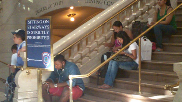 Some Badasses In Grand Central Station
