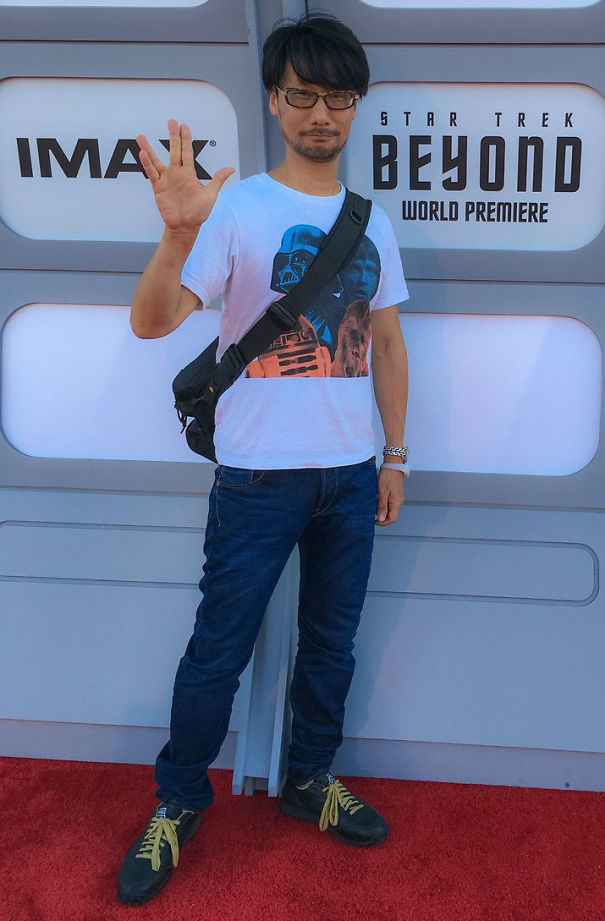 Hideo Kojima At The Star Trek World Premiere