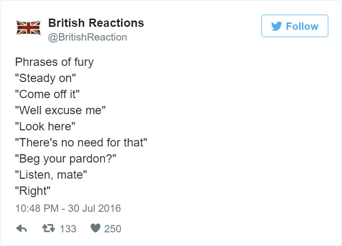 British Reactions
