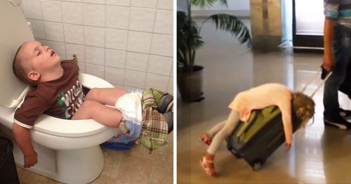 158 Hilarious Pics That Prove Kids Can Sleep Anywhere