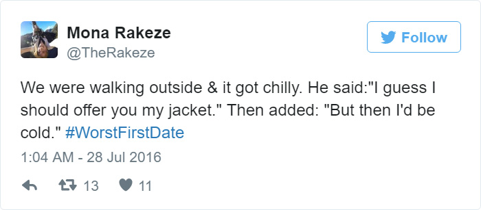 Funny First Date Tweets