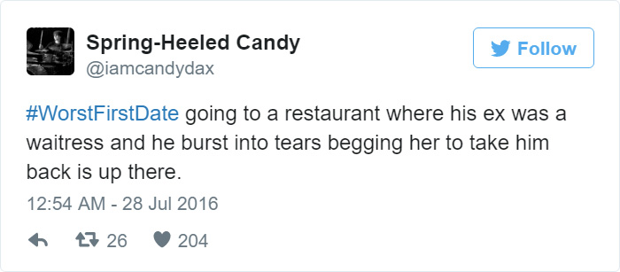 Funny First Date Tweets