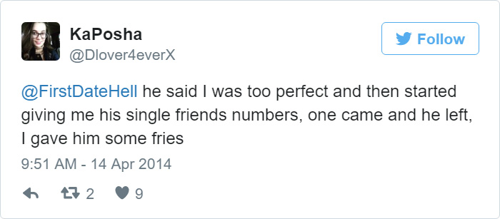 Funny First Date Tweets