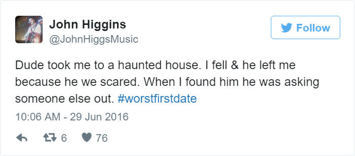 Funny First Date Tweets