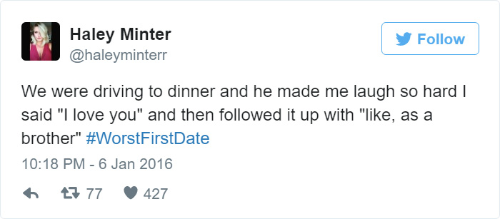 Funny First Date Tweets