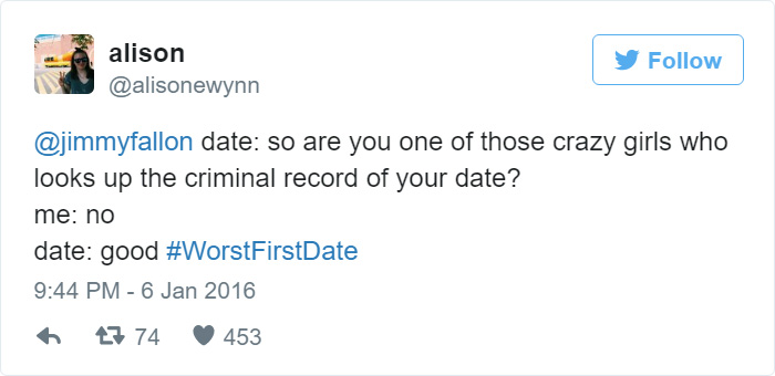 Funny First Date Tweets
