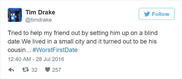 Funny First Date Tweets