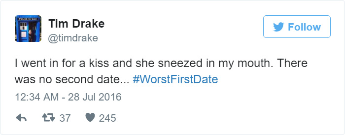 Funny First Date Tweets