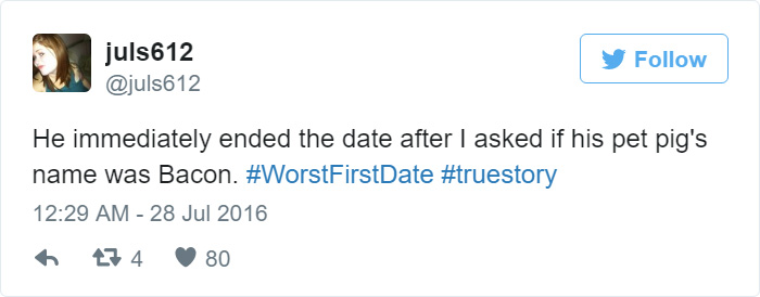 Funny First Date Tweets