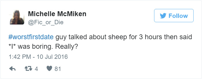 Funny First Date Tweets