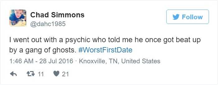 Funny First Date Tweets