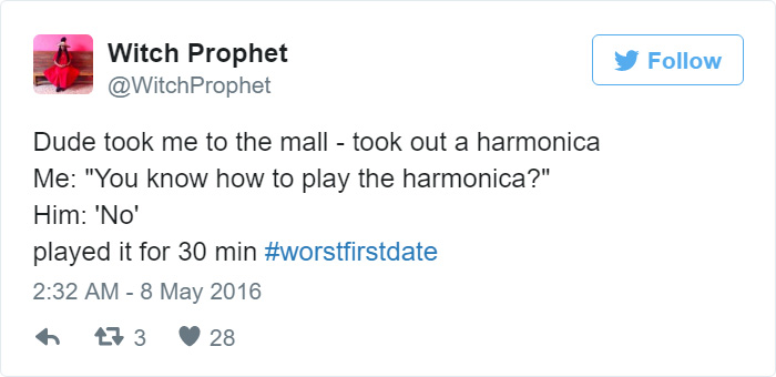 Funny First Date Tweets