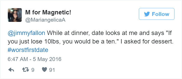 Funny First Date Tweets