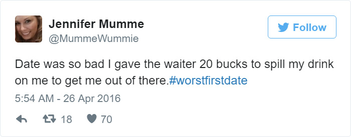 Funny First Date Tweets