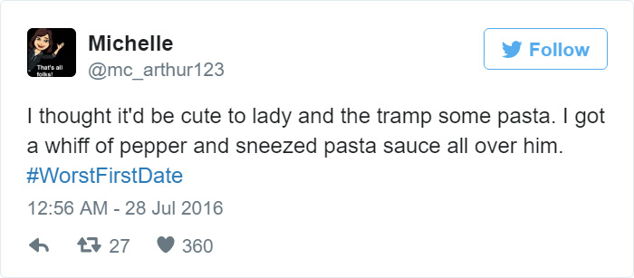 Funny First Date Tweets