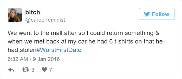 Funny First Date Tweets