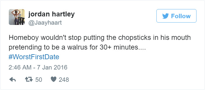 Funny First Date Tweets