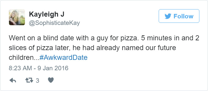 Funny First Date Tweets