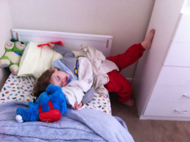 Napping While Stretching