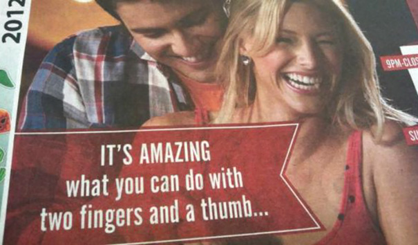 Bowling Ad Fail