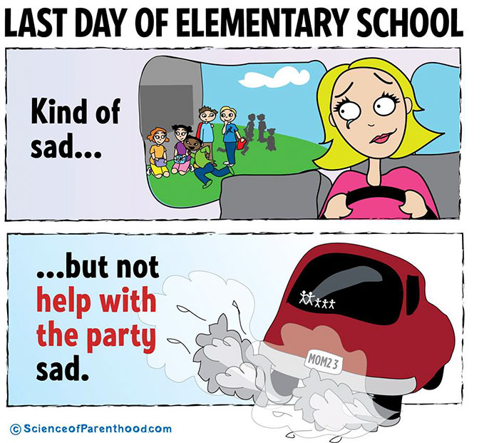 Funny Parenting Cartoons