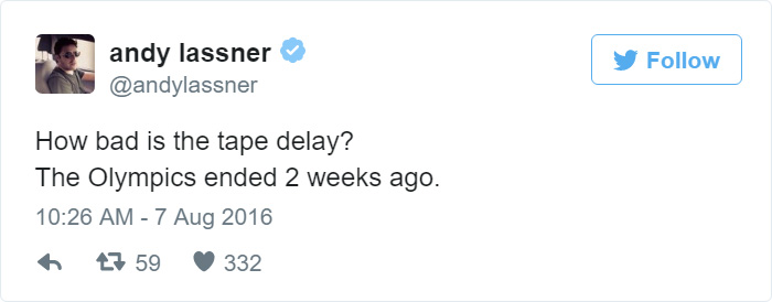 Funny Tweets About The Rio Olympics