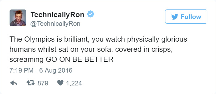 Funny Tweets About The Rio Olympics