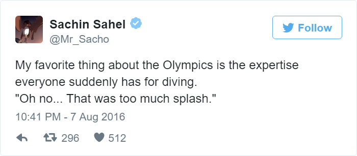 Funny Tweets About The Rio Olympics