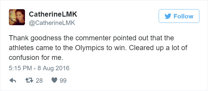 Funny Tweets About The Rio Olympics