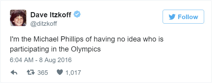 Funny Tweets About The Rio Olympics