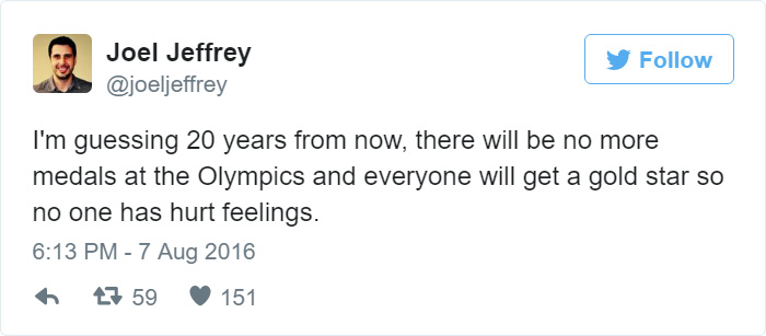 Funny Tweets About The Rio Olympics