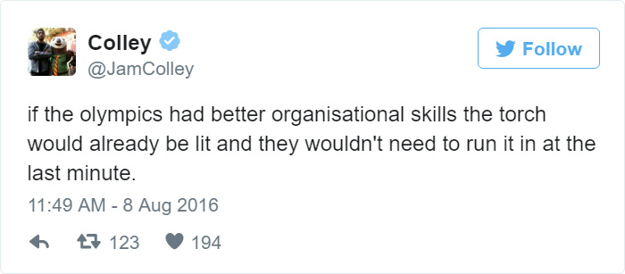 Funny Tweets About The Rio Olympics