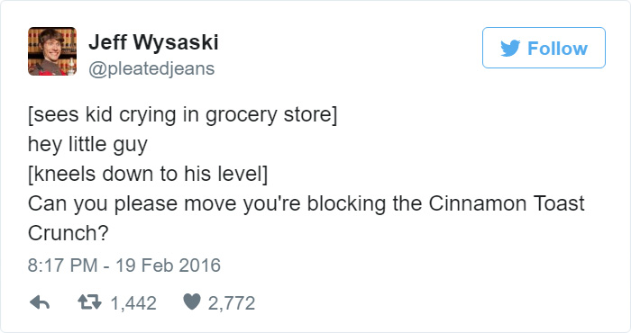 When Encountering A Crying Kid