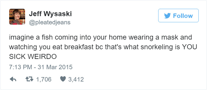 Snorkeling From Fish Perspective