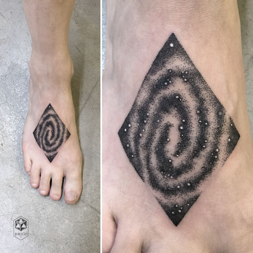 I Put Galaxies Into People's Skin