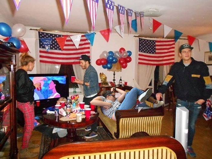 When You Party Every Night