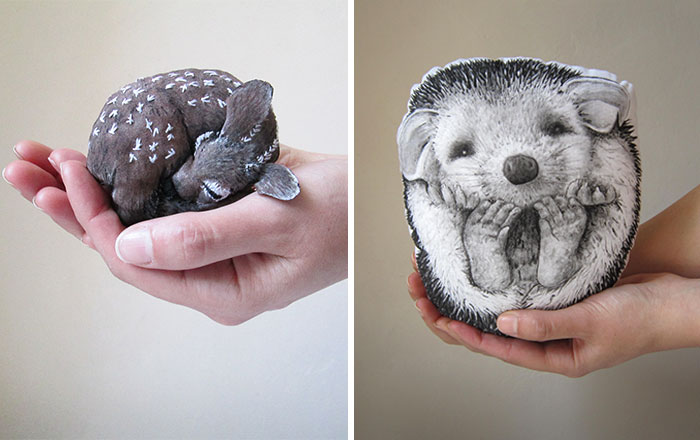 I Create Animal Pillows For People Who Love Nature, Dreams And Fairy Tales